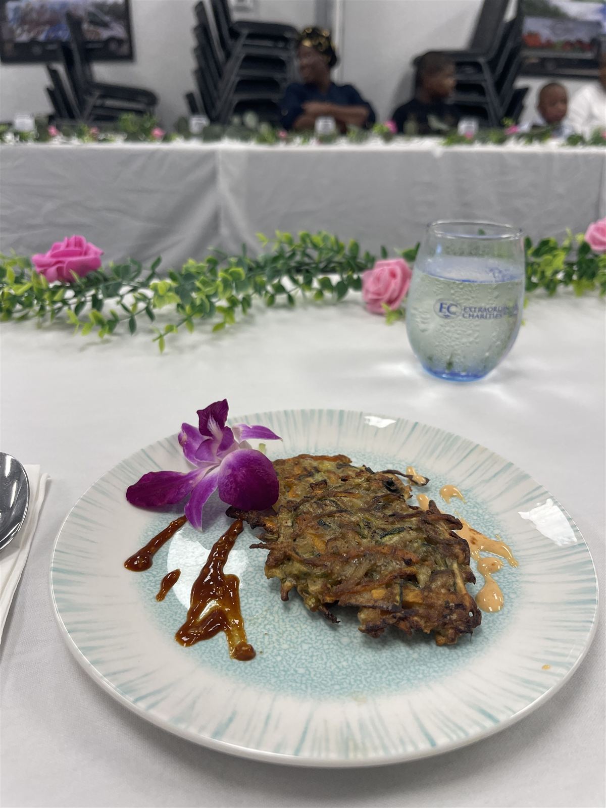 A plated dish prepared during WPBCAT's Culinary Arts program